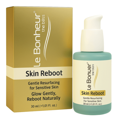 Le Bonheur Skin Reboot Gentle Resurfacing Serum | Sensitive Skin | 15 ml